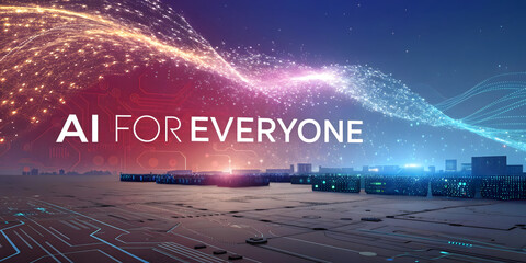 Ai for everyone horizontal concrpt innovation image