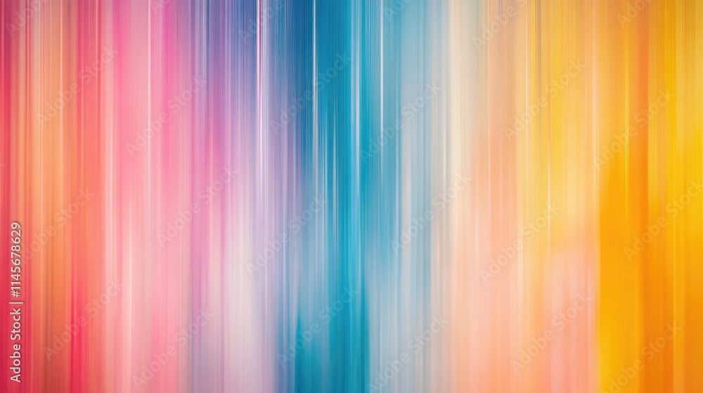 Poster bright rainbow gradient abstract background with soft blurred colors creating a vibrant and colorful