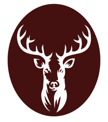 stag head vector