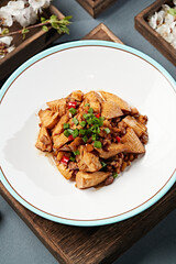 Braised Minced Pork with Winter Bamboo Shoots