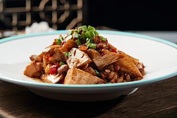 Braised Minced Pork with Winter Bamboo Shoots