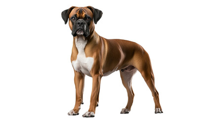 Obraz premium Majestic Boxer Dog Portrait 