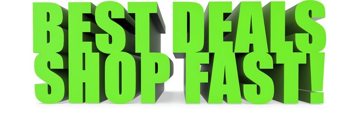 Best Deals Shop Fast!, 3d text