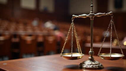 Decorative Scales of Justice