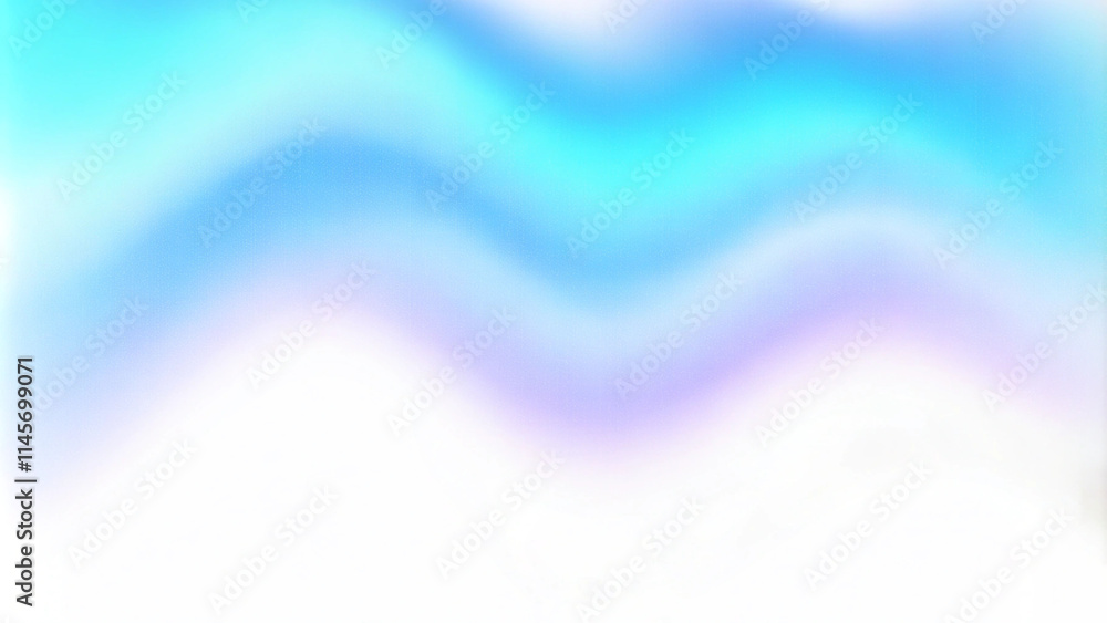 Poster Blue color gradient wave background, abstract blue grain gradation texture, blue noise texture blur abstract background. Blurred colorful gradient abstract background with modern shape element design