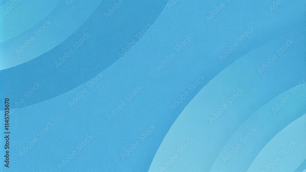 Aufkleber Blue noise textured gradient background grainy blurred landing page backdrop website header poster banner design. Abstract blurred multicolored gradient fluid background design wallpaper