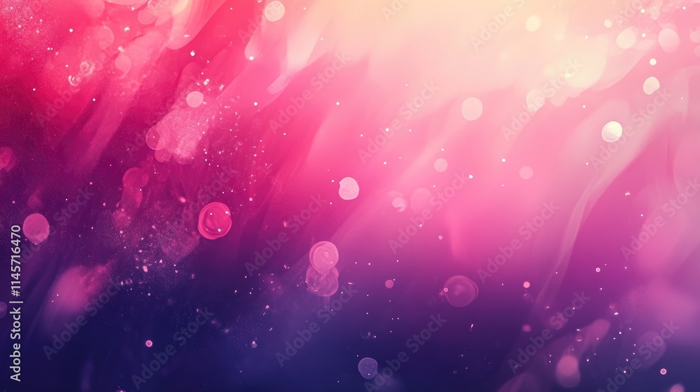 Aufkleber vibrant abstract berry colored background with soft bokeh and flowing textures ideal for creative pr