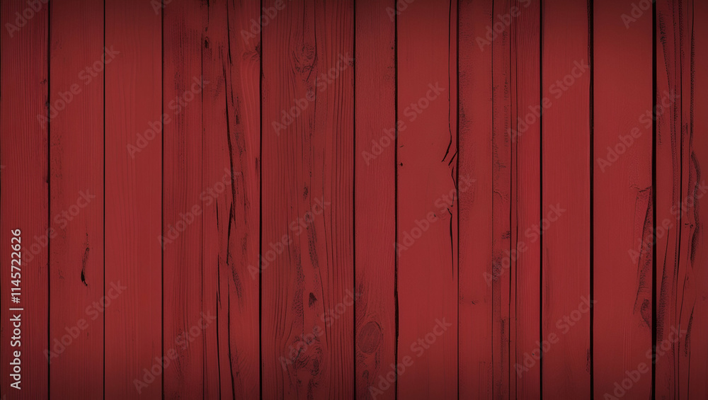 Aufkleber a red-painted wooden seamless pattern, ideal for creating textured backgrounds and backdrops with a 