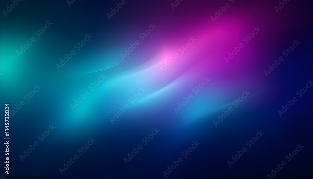 Poster dark blue pink orange glowing gradient background with grain texture wide banner web landing page ba
