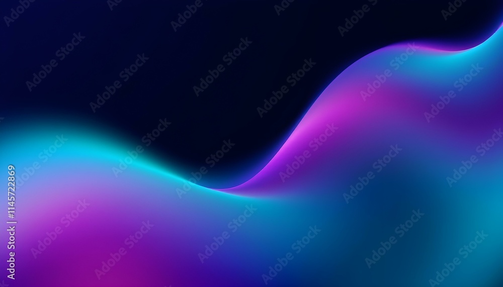 Poster dark blue pink orange glowing gradient background with grain texture wide banner web landing page ba