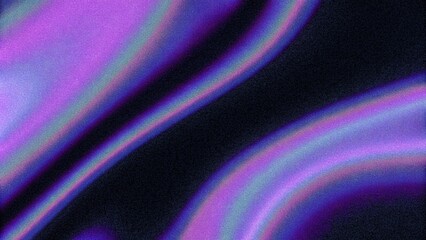 Dark purple blue black abstract grainy background, glowing vibrant color gradient shape, noise texture poster header banner cover design. Abstract blurred dark gradient background. Abstract blurred