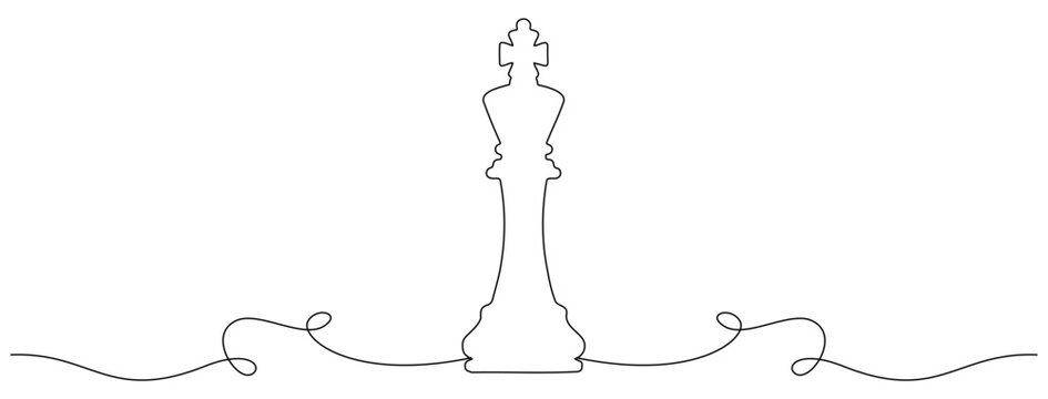 recommend clip art: line art of chess pieces