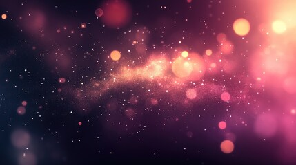 Vibrant bokeh lights with dreamy pastel hues creating a magical abstract background perfect for designs and artistic projects