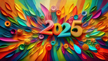 Fototapeta premium new year and christmas concept