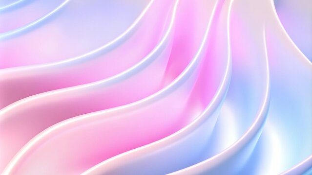 Futuristic iridescent color dynamic flow wave background wallpaper decoration web page in white background. Abstract blurred gradient fluid background design. Colorful abstract background
