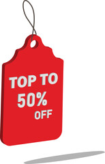 Offer Tag Discount Tag Special Offer Vector Illustration 