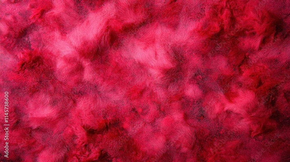 Poster soft and fluffy red texture background for design and art projects