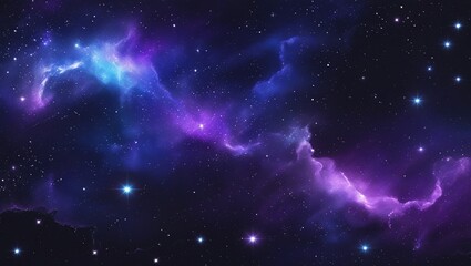 Naklejka premium background with stars