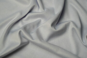 Fototapeta premium white wrinkled fabric texture background