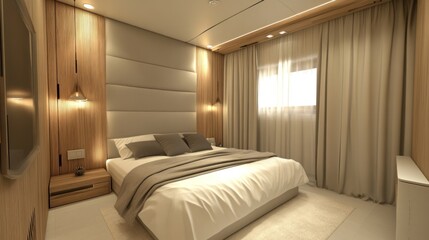 Modern Minimalist Bedroom Interior Design