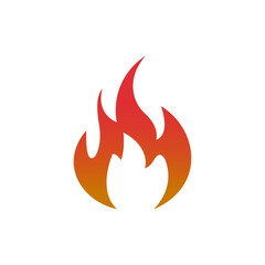 flame icon, fire icon, fire symbol, blaze icon and illustration, eps10