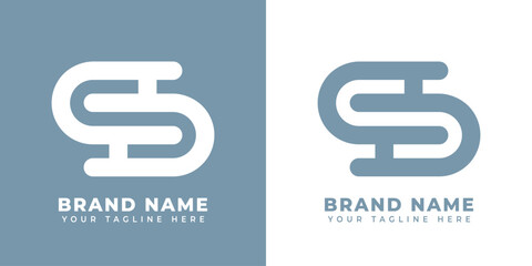 Initial Letter S Logo Modern