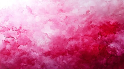 Fototapeta premium Abstract pink and white watercolor texture background.