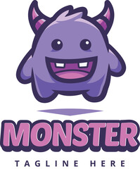 smiley monster logo