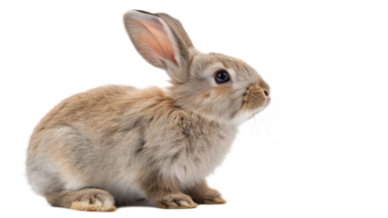rabbit isolated on white