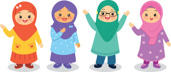 Muslim girls character