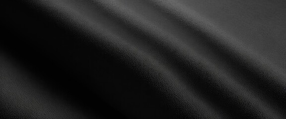 Fototapeta premium A texture of a Black cotton soft towel background