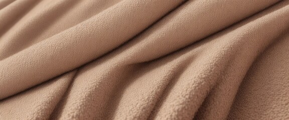 A texture of a Brown cotton soft towel background