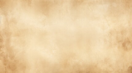 Fototapeta premium Creamy sepia toned textured watercolor paper background for vintage and artistic design applications