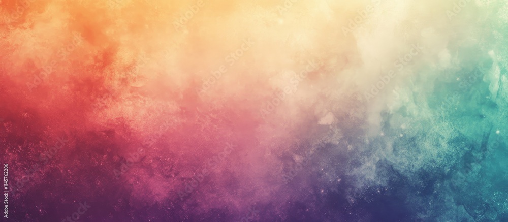 Poster colorful vintage bokeh background with a soft abstract glow and vibrant hues creating a dreamy and a