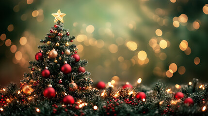 Christmas Tree Wallpaper Background
