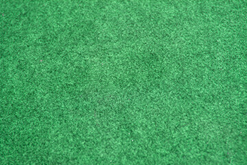 green carpet for the background