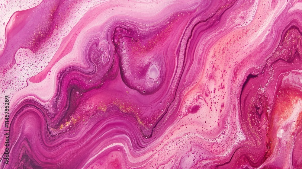 Poster vibrant pink abstract watercolor texture background with fluid patterns and soft gradients for creat