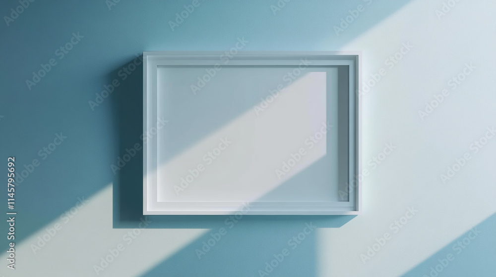 Poster square shadow box frame vector effect template. rectangle page border shade illustration set on tran