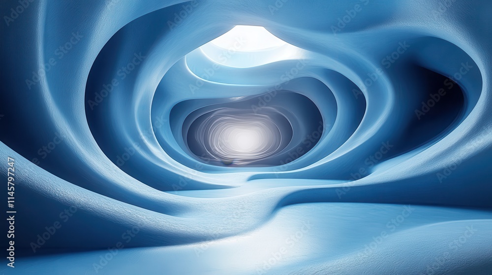 Poster abstract 3d render modern background animation motion design seamless looped vide