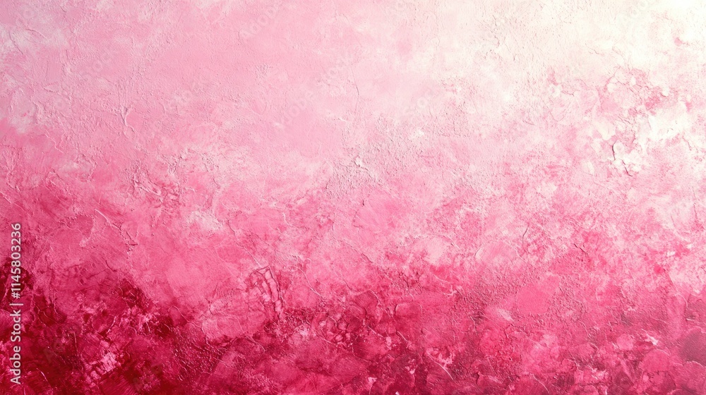 Poster abstract pink gradient background texture resembling an old cement wall with a mix of soft and vibra
