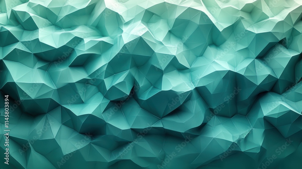 Aufkleber abstract background design modern pattern with triangulated surface illustratio