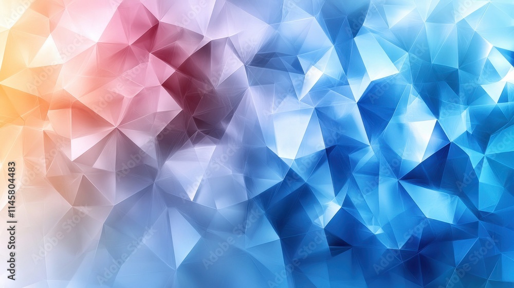 Poster abstract background design polygonal shape modern geometric pattern illustratio