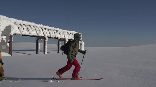 Ski de randonn&eacute; kirovsk Russie