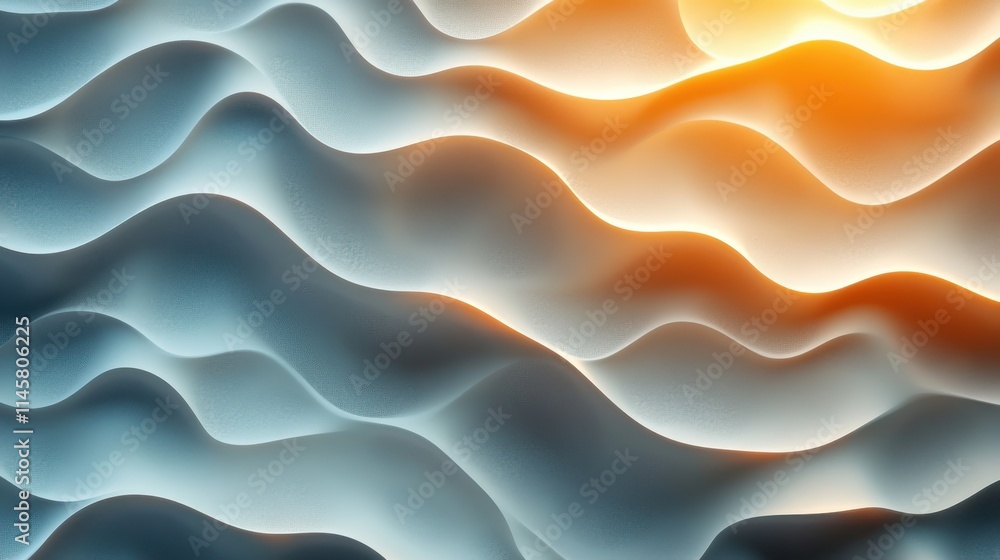 Aufkleber abstract background design wavy pattern with circles seamless looped animatio