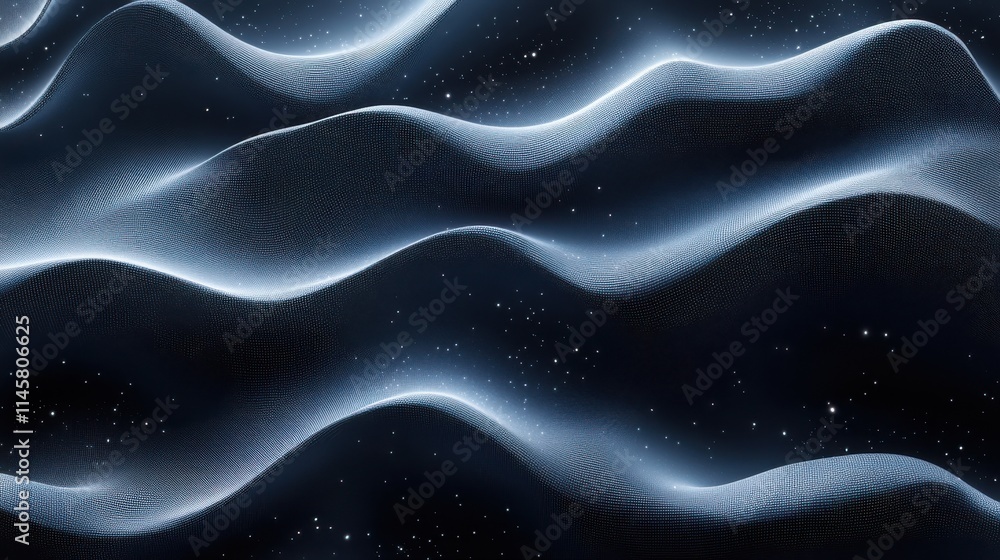 Poster abstract background design wavy pattern with squares seamless looped animatio
