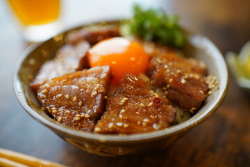 国産豚丼