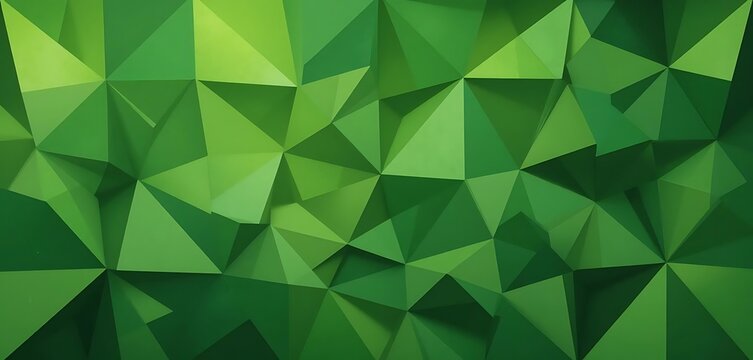 Green Geometric Abstract texture, design illustration