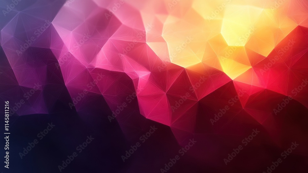 Poster abstract background geometric texture design with triangles modern pattern illustratio