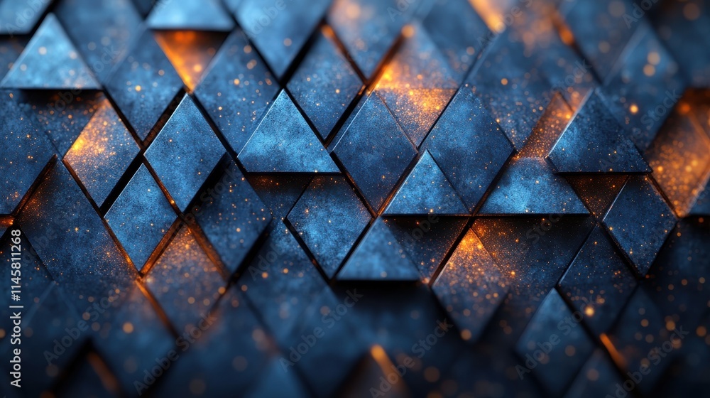 Poster abstract background geometric texture design with triangles modern pattern illustratio