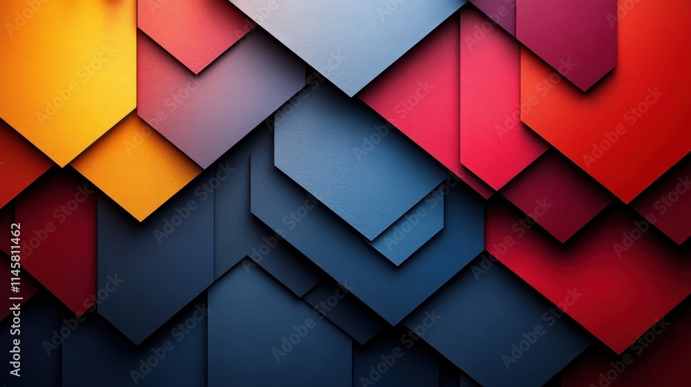 Aufkleber abstract background grid texture design modern geometric pattern illustratio